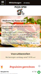 Mobile Screenshot of pizzaspidi.nl